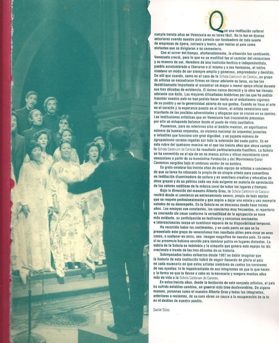 Schola Cantorum De Caracas. Treinta Años (Usado)