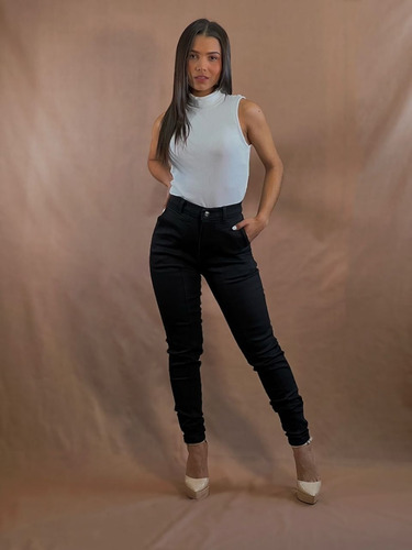 Imagen 2 de 10 de Jeans Stretch Para Damas Azules Marca Isle