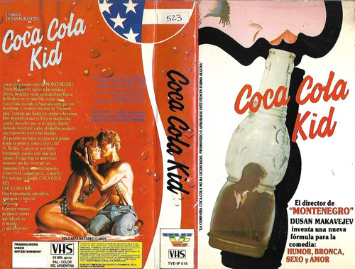 Coca Cola Kid Vhs Eric Roberts Greta Scacchi 1985
