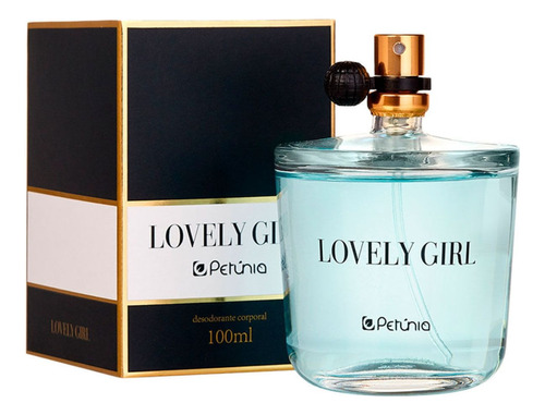  Perfume Feminino Lovely Girl Petunia 100ml Eau De Toielette