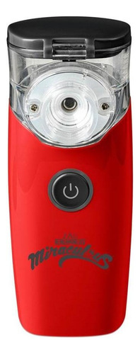 Inhalador multiláser portátil de malla Miraculous Hc432, color rojo