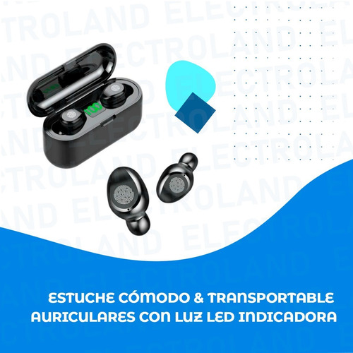 Imagen 5 de 10 de Auriculares Inalámbricos F9 In-ear Bluetooth Táctil Oryx
