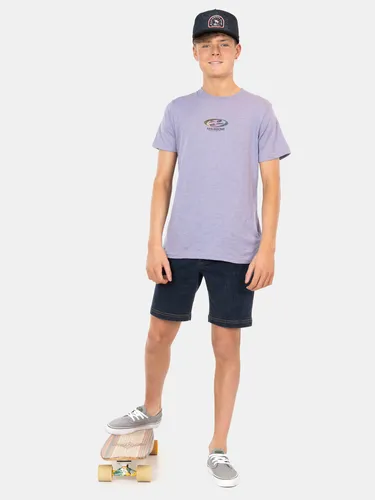 Polera Mc California Ocean Morado Infantil Maui And Sons