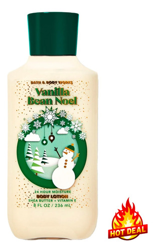 Vanilla Bean Noel Crema Líquida Bath & Body Works Navideña