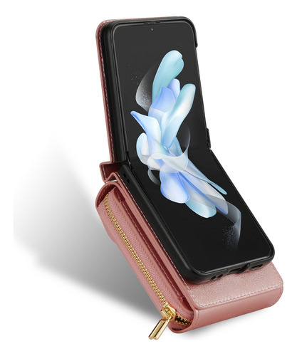 Funda De Cuero Cruzada For Samsung Galaxy Z Flip 6 5 4 3 5g