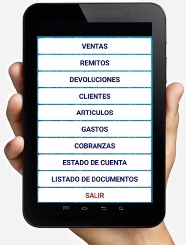 Software Programa Facturacion Movil Android