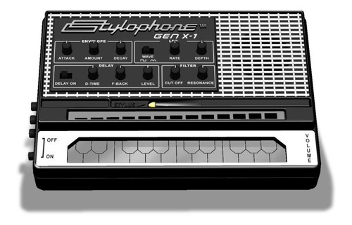 Stylophone Gen-x1 Dubreq Sintetizador Análogo Portatil