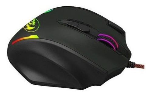 Mouse Gamer Redragon  Impact M908 Negro