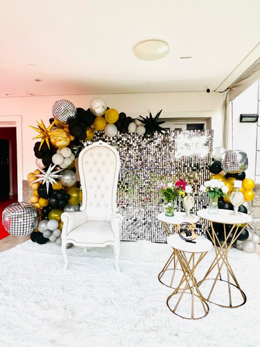 Shimmer Wall Decoracion Trono Fiestas