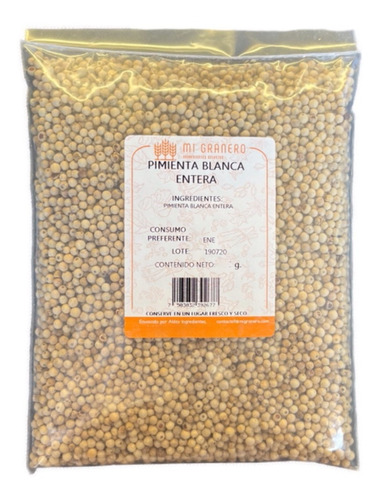 Pimienta Blanca Entera 1 Kilo