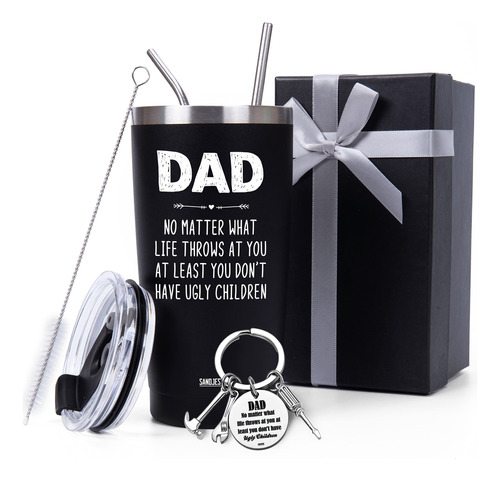 Sandjest Vaso Regalo Para Papa Hija E Hijo Acero Inoxidable