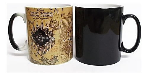 Mug Pocillo Magico Harry Potter Cambia De Color Con El Calor