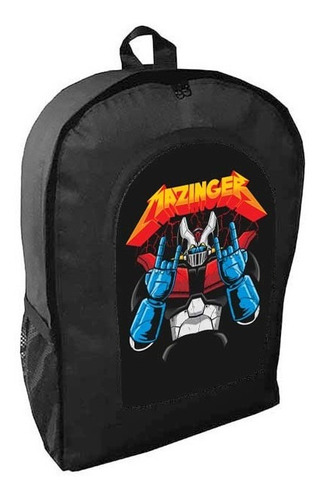 Mochila Negra Mazinger Z A25