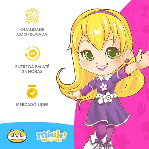 Imagem 5 de 5 de Casinha Boneca Brinquedo Menina Mini Banheiro Pocket