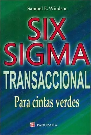 Libro Six Sigma Transaccional. Para Cintas Verdes Original