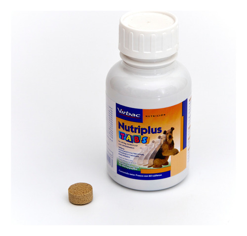 Nutriplus Tabs 60 Tabletas Vitaminas Y Minerales Para Perros