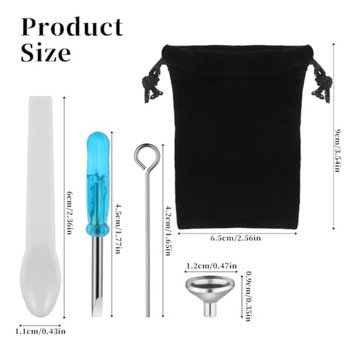 Mini Embudo Para Cremación Kit De Embudo Pequeño Para Llenad