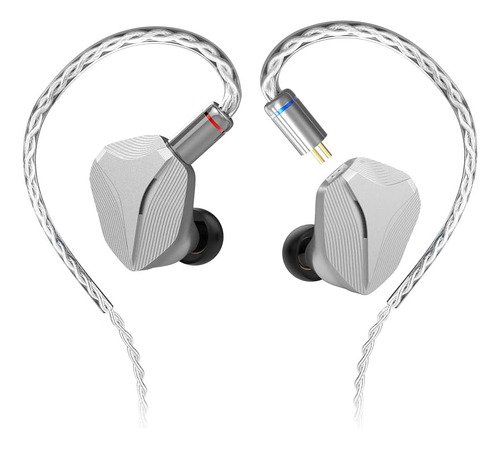 Auriculares Hidizs Mp145 Monitores Hifi Driver Planar 4.4mm Color Silver