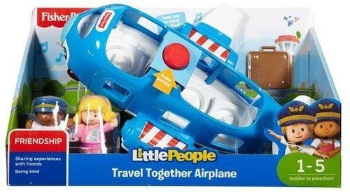 Fisher-price Little People Vehículo Avión, Grande