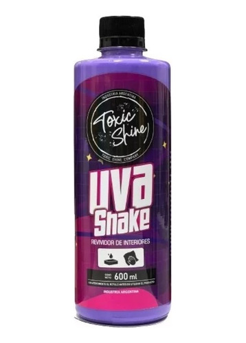 Uva Shake Acondicionador Plasticos Toxic Shine 600cc