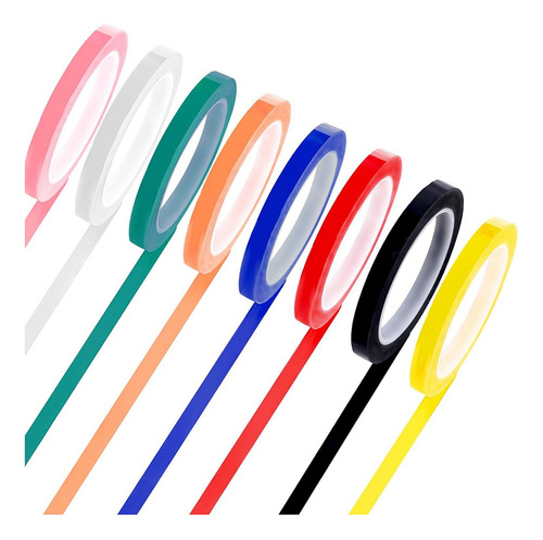 8 Rollos De Cinta Autoclave De Colores Para Instrumentos De