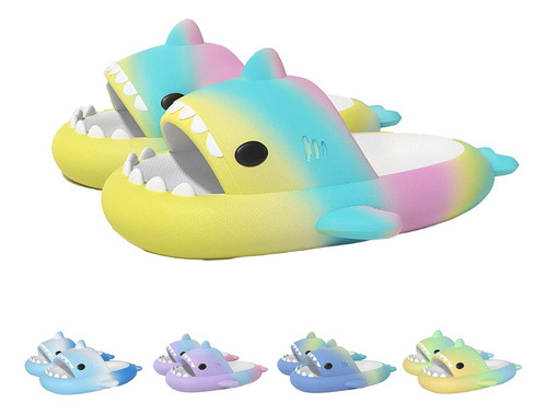 2023 Sharky De Tiburón Chanclas,sandalias Con Punta Abierta