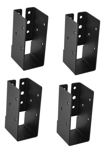 4 Pieces Concealed Joist Hanger Iron Outdoor Concealed