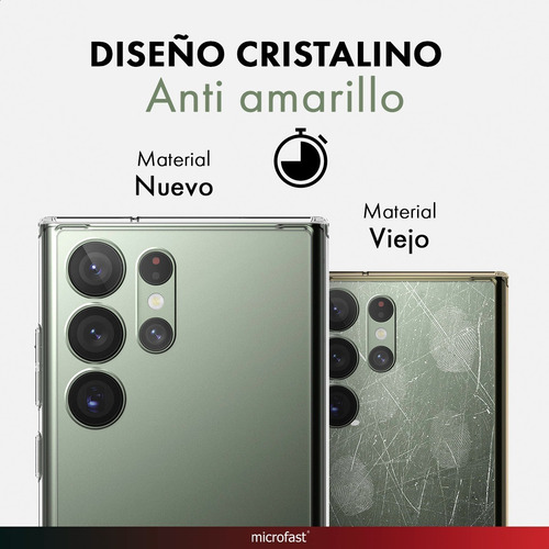 Imagen 3 de 10 de Funda Ringke Fusion Clear Samsung S23 Ultra Tpu Original