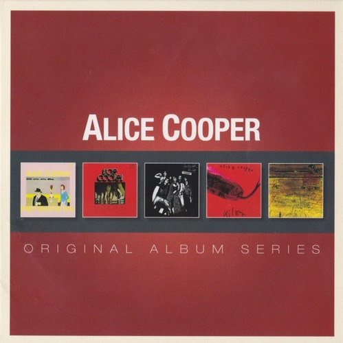 Alice Cooper Original Album Series Cd Eu [nuevo]