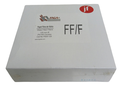 Papel Fibra De Vidrio Fagalab C/100 125mm Ff/f (gf/f)