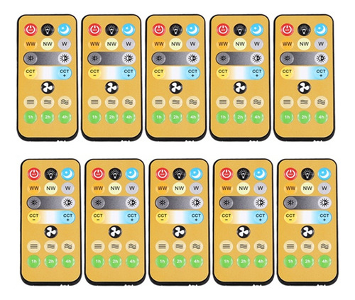Interruptores Inalámbricos De 10 Piezas, Control Remoto De T