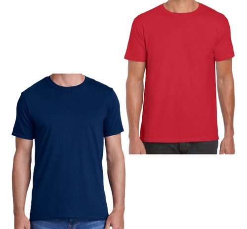 2 Camisetas Basicas Para Hombre En Algodon