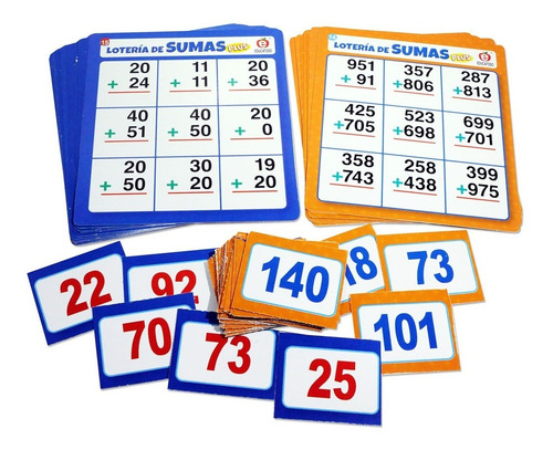Lotería Educatodo De Sumas Plus