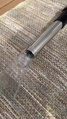Varilla Extractora De Mano Con Cabezal Transparente P/alfomb