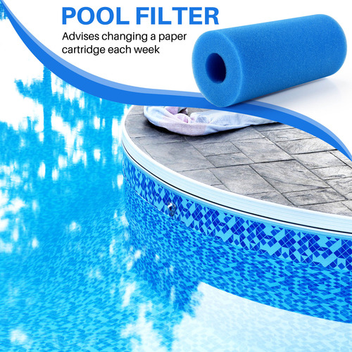 Esponja De Filtro De Espuma, Cartucho De Agua Reutilizable B