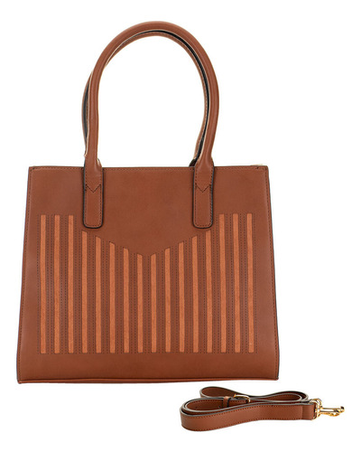 Bolsa Feminina Arara Dourada - Mm002 Cor Camel