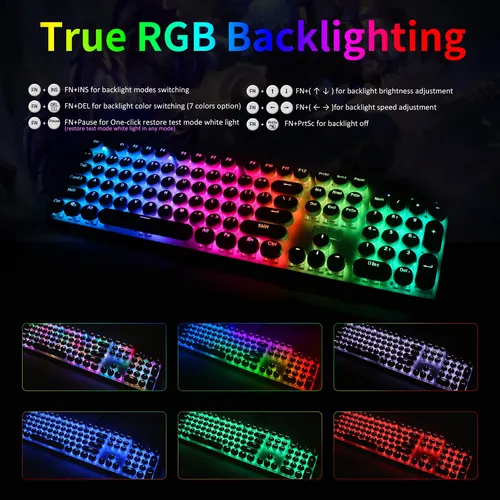 Huo Ji Z88 E-element - Teclado Mecánico Rgb Huo Ji