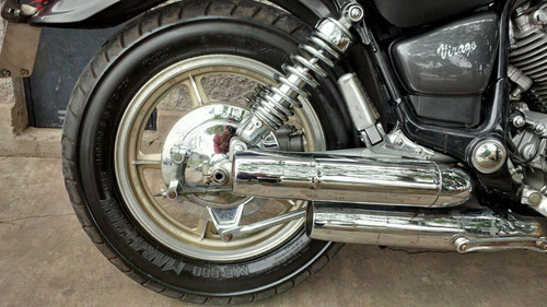 Yamaha Virago Xv750 17.000 Millas Motor Cerrado De Fábrica.
