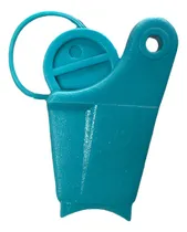 Comprar Mordaza Cartuchera P\u002Fdrop Fibra Optica Ftth Celeste S\u002Fgancho