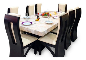 Rectangular Piedra Onix Comedor Sillas 8 Cuadrado qUMLpzVSG