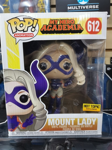 Imagen 2 de 2 de Mount Lady My Hero Academia Funko Pop Hot Topic Exc
