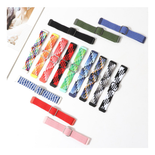 C Correa De Nailon Para Huawei Band 8 Y 7 Pulsera Inteligente