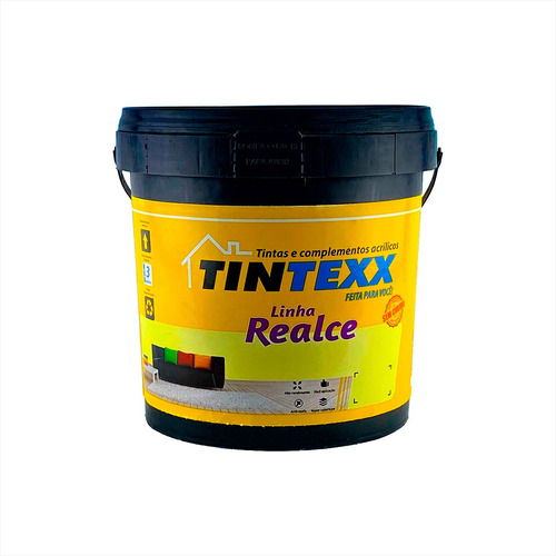 Tinta Econômica Tintexx Pintura Sem Cheiro 3,6 Lts Branca Cor Branco