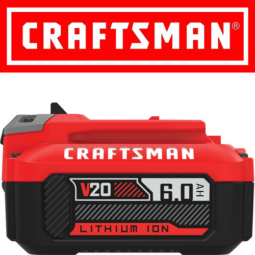 Craftsman Batería Original V20 De 6.0 Ah, Disponible * Zelle