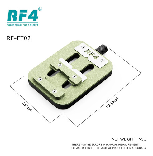 Sujetador Holder Logica Fixture Base Pcb Rf4 Rf-ft02