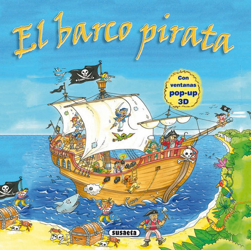 El Barco Pirata, De Susaeta, Equipo. Editorial Susaeta, Tapa Dura En Español