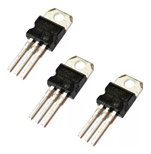 Tip122 Transistor Darlington 100v Tip 122 Nte261 - 3 Piezas