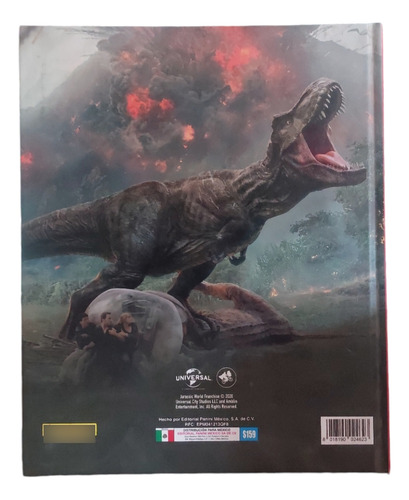 Álbum Tapa Dura Jurassic World El Definitivo Completo Pegado