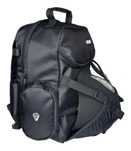 Imagem 2 de 6 de Mochila Hípica Vtr Pra Capacete Bota Chicote Hipismo Unissex