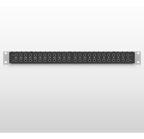 Imagen 4 de 10 de Behringer Px3000 Patchera En Una Unidad Rack 48 Puntos